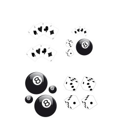 CAR DECO ELEMENT GAMES FULL COLOR -FDS