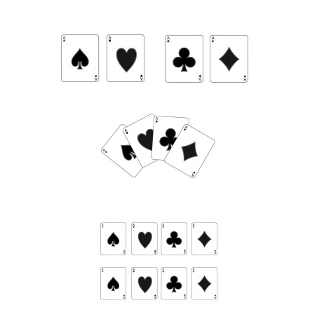 CAR DECO ELEMENT POKER FULL COLOR - FDS