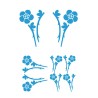 CAR DECO ELEMENT IKABANA BLEU -FDS