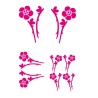 CAR DECO ELEMENT IKABANA ROSE -FDS
