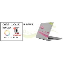 CAR DECO PCES PORTABLE BUBBLES FULL COLOR -FDS
