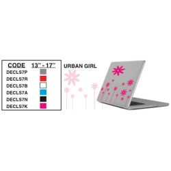 CAR DECO PCES PORTABLE URBAN GIRL GRIS -FDS