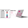CAR DECO PCES PORTABLE URBAN GIRL GRIS -FDS