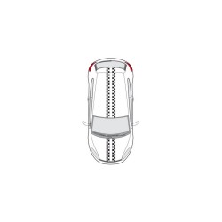 CAR DECO RACING BANDES FULL COLOR -FDS