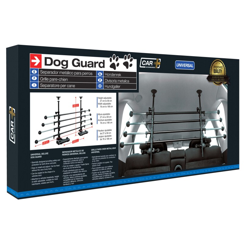 GRILLE DE SEPARATION METALLIQUE AJUSTABLE POUR CHIEN