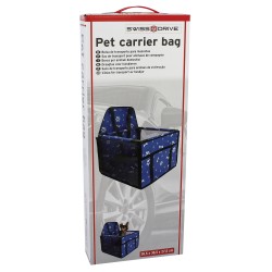 SAC DE VOYAGE POUR ANIMAUX DE COMPAGNIE BLEU