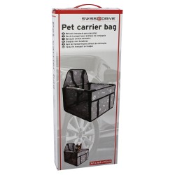 SAC DE VOYAGE POUR ANIMAUX DE COMPAGNIE GRIS