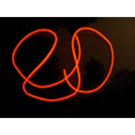 FIL NEON LUMINEUX + EFFET FLASH 3,0M ROUGE -FDS