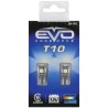 LED T10 W5W W2.1X9.5D CANBUS - 5 LEDS - BLEU - 2PCS