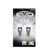 LED T10 W5W W2.1X9.5D - 4 LEDS - 6500K BLANC PURE - 2PCS