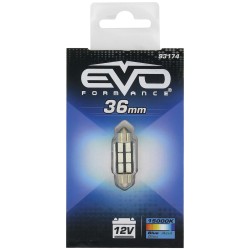 NAVETTE LED C5W SV8.5 36MM - 6 LEDS - BLEU - 1PC - SCT