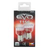 AMPOULE LED STOP/POSITION P21W BA15S 1PLOT - ROUGE - 2PCS