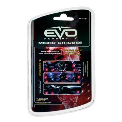 LED POINTS LUMINEUX STROBE - ROUGE - 3PCS - SCT