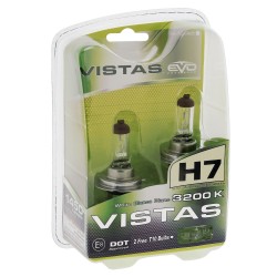 AMPOULE H7 PX26D VISTAS 55W - 3200K BLANC - E8 - 2PCS