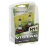 AMPOULE H11 PGJ19-2 VISTAS 55W - 3200K BLANC - E4 - 2PCS