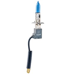 AMPOULES H1 P14.5S ALFAS 85W--120W - 6000K BLANC PURE - 2PCS