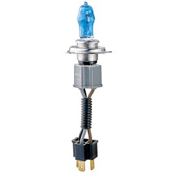 AMPOULES H4 P43T ALFAS 75/85W--110/120W - 6000K BLANC PURE - 2PCS