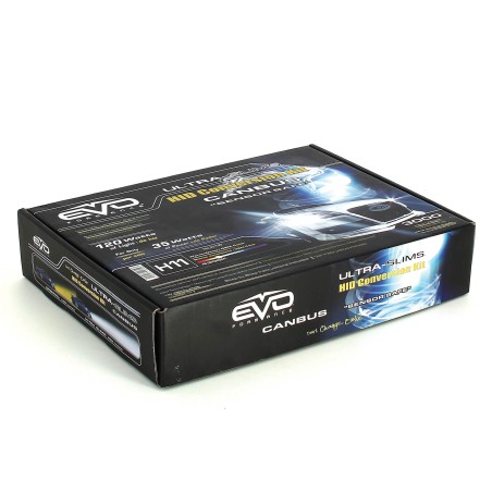KIT HID H11 PGJ19-2 SLIM BALLAST CANBUS 35W-4300K BLANC ORIGINE - SCT