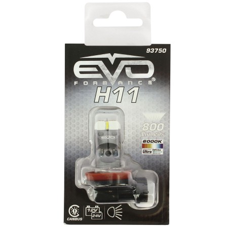 AMPOULE LED S800 12V H11 CANBUS - 6500K BLANC PURE - 1PC
