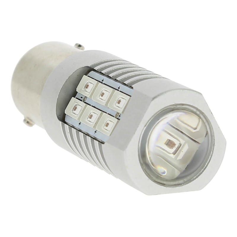 AMP. LED S800 12V P21W BA15S 1 PLOT CANBUS - AMBRE - SCT