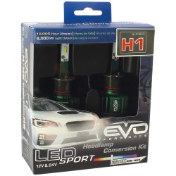 KIT DE CONVERSION SPORT LED H1 P14.5S - 6000K BLANC PURE - 2PCS