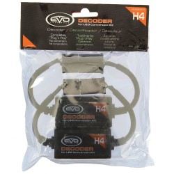CABLAGE POUR KIT DE CONVERSION LED H4 - 2PCS