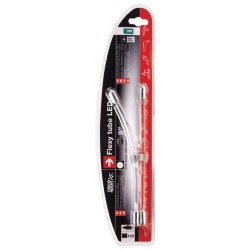 2 TUBES NEON FLEXIBLE 9" LEDS BLANC - SCT