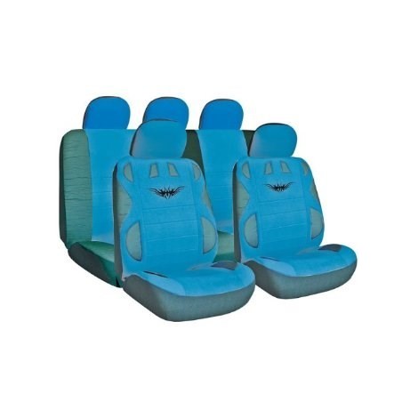 JEU DE HOUSSES DE SIEGE TRIBAL BLEU -FDS
