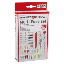 BOITE DE FUSIBLES + ACCESSOIRES 28 PIECES