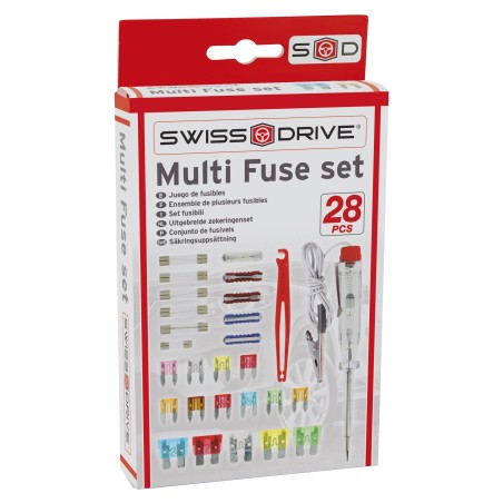 BOITE DE FUSIBLES + ACCESSOIRES 28 PIECES