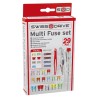 BOITE DE FUSIBLES + ACCESSOIRES 29 PIECES