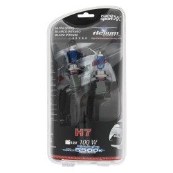 COFFRET 2 AMPOULES HELIUM H7 12V 100W NON HOMOLOG. ROUTE - SCT