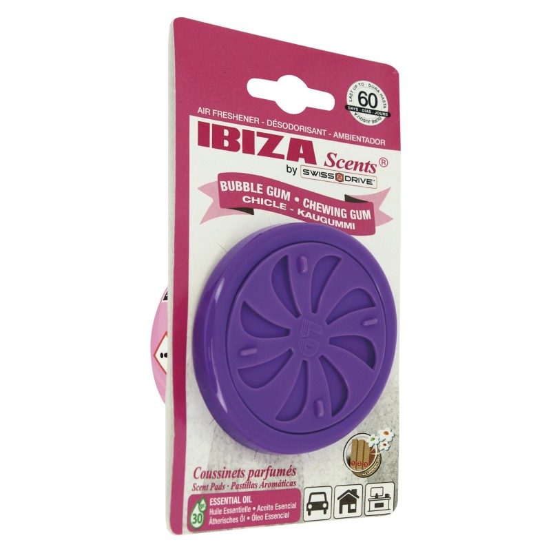 BLISTER BOITE PARFUMEE IBIZA SCENTS BUBBLE GUM - MSDS