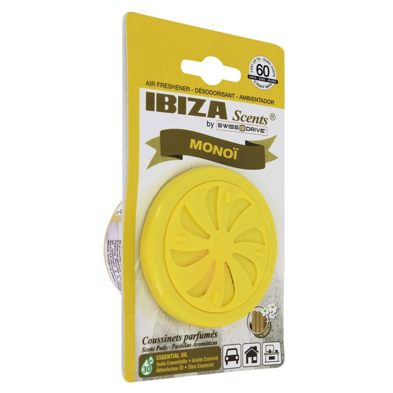BLISTER BOITE PARFUMEE IBIZA SCENTS MONOI - MSDS