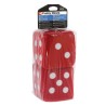 DOUBLE DE EN PELUCHE A SUSPENDRE 9X 9CM ROUGE