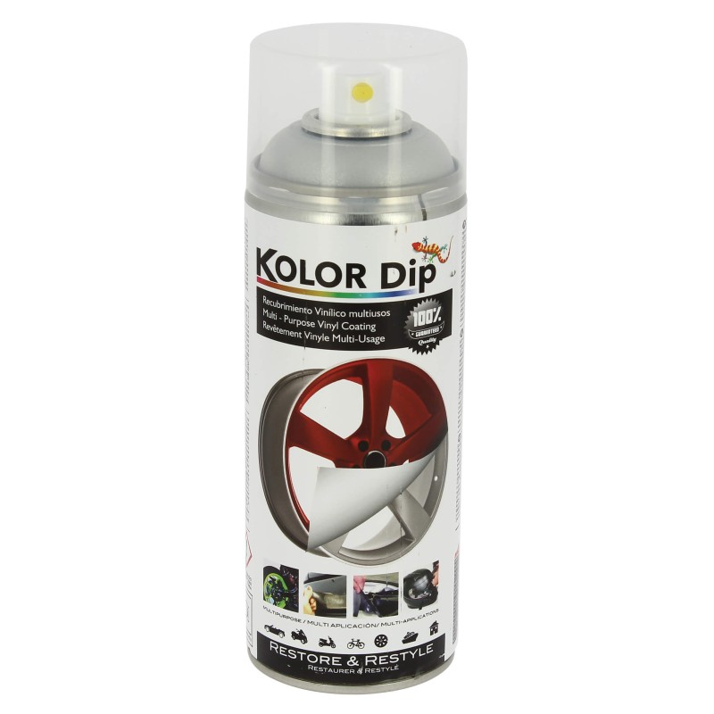 KOLOR DIP PEINTURE FINITION ALUMINIUM PERLE METAL.-SPRAY 400ML - MSDS