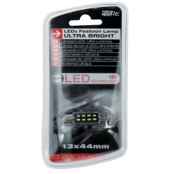 LAMPE TEMOIN A LEDS ULTRA BRILLANT 13X44 BLANC - SCT