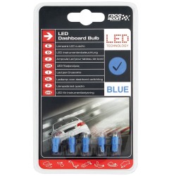 BLISTER 5 AMPOULES T5 LED TABLEAU DE BORD BLEU - SCT
