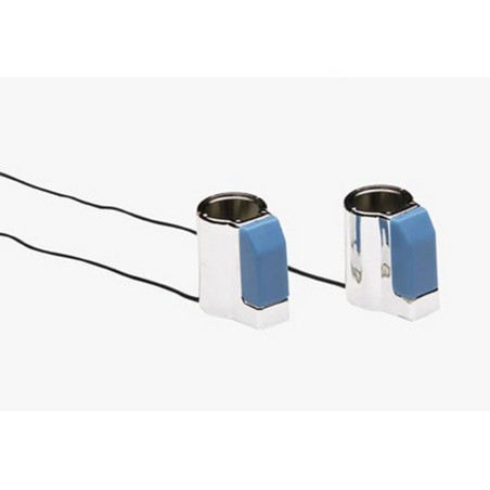 FOURREAUX D'APPUI TETE A LEDS BLEU 2PCES -FDS