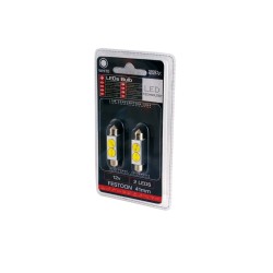 AMPOULES NAVETTES 2LEDs 12V 41mm - FDS