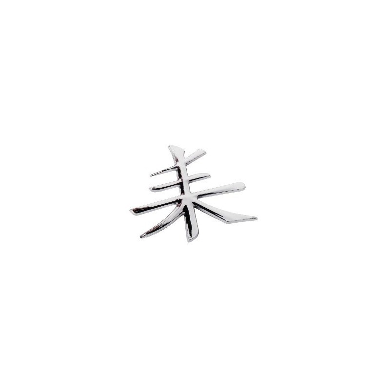 EMBLEME CHROME SYMBOL ORIENTAL -FDS