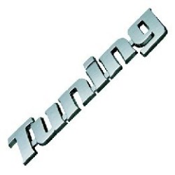 EMBLEME CHROME TUNING -FDS