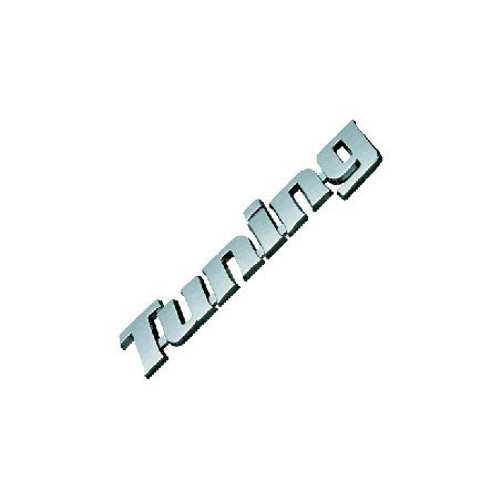 EMBLEME CHROME TUNING -FDS