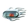 EMBLEME CHROME ENTOURAGE DE REPETITEURS FLAMING VW 2PCES -FDS