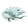 EMBLEME CHROME ENTOURAGE DE REPETITEURS FLAM PEUG/CITRO 2PCES -FDS