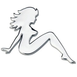 EMBLEME CHROME SEXY GIRL - SCT