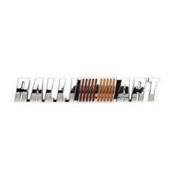 EMBLEME CHROME RALLI ART 105X25MM -FDS