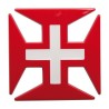 EMBLEME CHROME CROIX -FDS