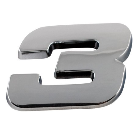 NUMERO 3 CHROME - SACHET DE 10U - SCT