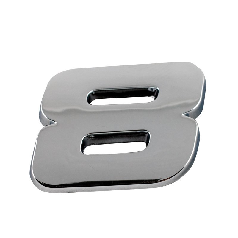 NUMERO 8 CHROME - SACHET DE 10U - SCT